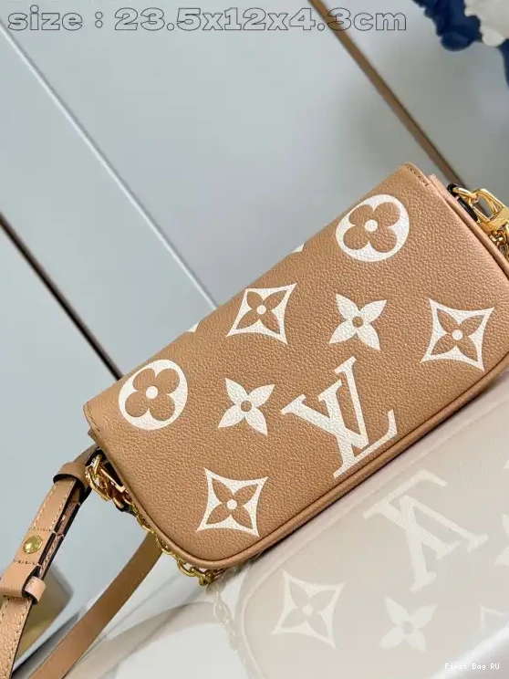 First bag ru Chain Wallet on VUITTON Ivy-23.5*12*4.3cm LOUIS 0610